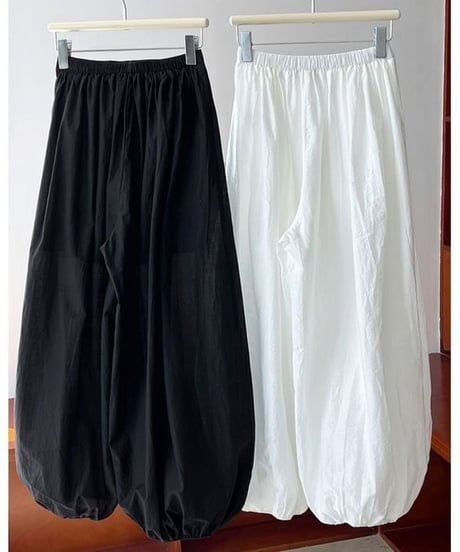 switching balloon pants / 2color　hm2236