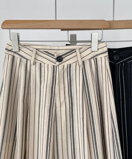 stripe relax pants / 2color　hm2370