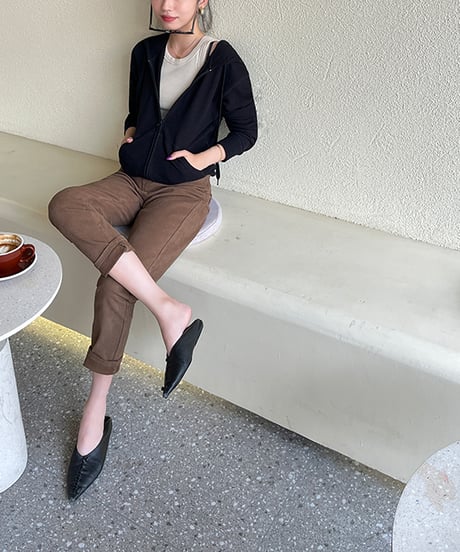 cotton simple hoodie / 2color　hm1313