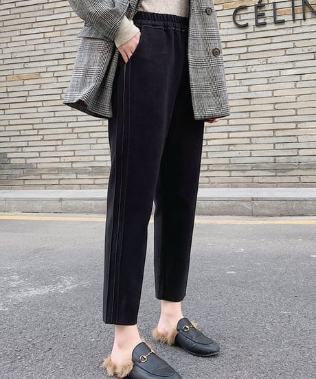 sideline tapered pants / 2color　hm1860