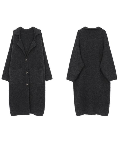 loose long knit cardigan　hm1883