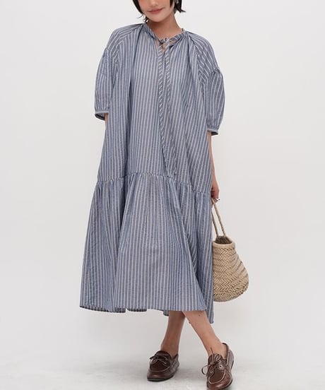 cotton flare dress　hm2308