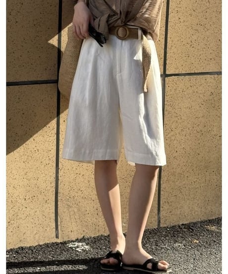 belted short pants　hm2279