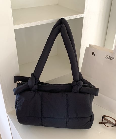 patted shoulder bag / 4color　hm2034