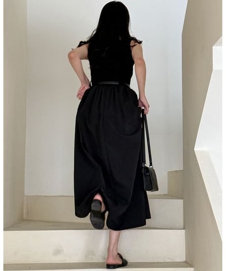 elegant scoop dress / 2color　hm2216