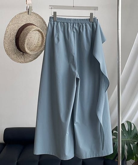 belted wrap pants / 2color　hm2408