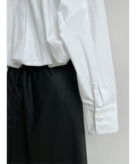 cross wrap shirt / 2color　hm2056