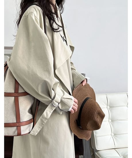 cross spring coat / 2color　hm2009