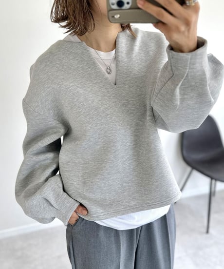 volume sleeve pullover / 3color　hm2600