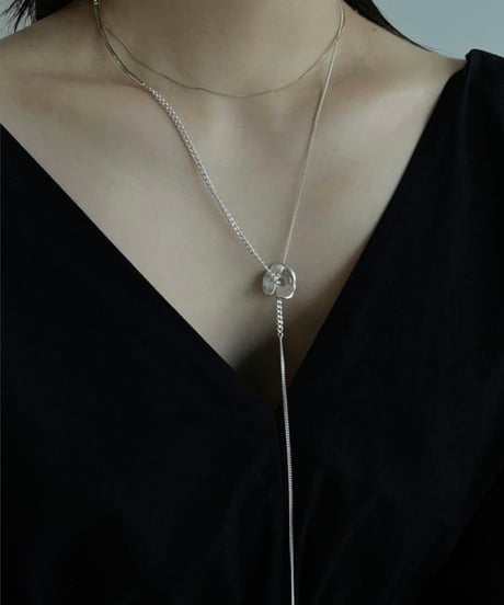 long necklace / 2color　hm1252