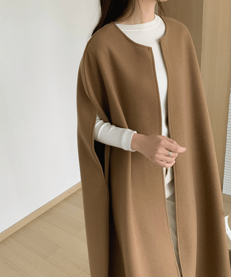 elegant cape coat / 3color　hm2591