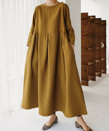 natural cotton op / 4color　hm1481