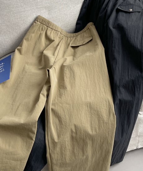 relaxed chino wide pants / 3color　hm2076