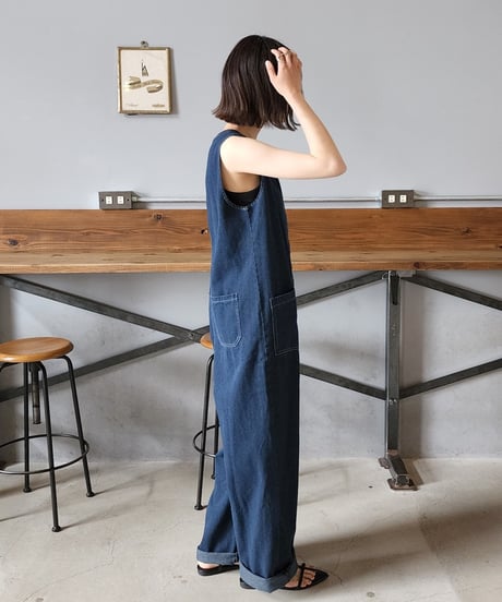 denim jumpsuit　hm1367
