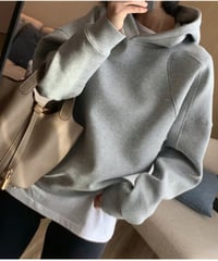 classic oversized hoodie / 4color　hm2783