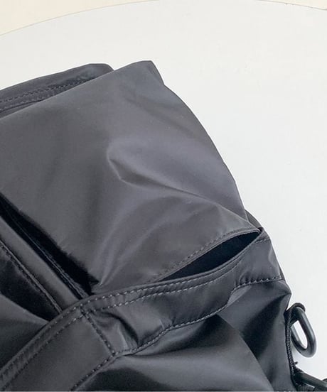 soft gathered tote bag / 6color　hm2362