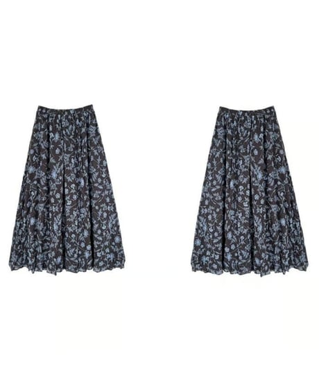 bloom maxi skirt / 2color　hm2229