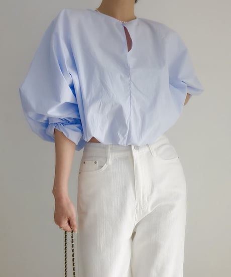 sleeve conscious blouse / 3color　hm1516