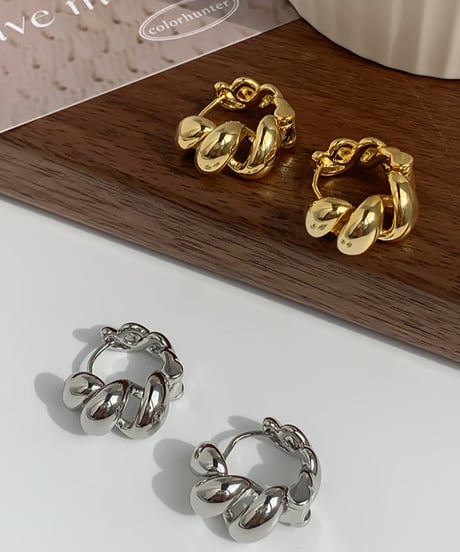 crowdy ring pierce / 2color　hm1556