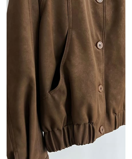 stand collar blouson / 2color　hm2739