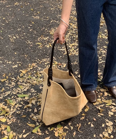 suede-like 2way bag　hm1403