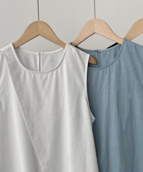 asymmetric tunic top / 3color　hm2333
