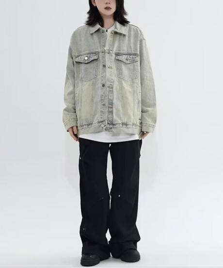 blue denim jacket / 5color　hm1934
