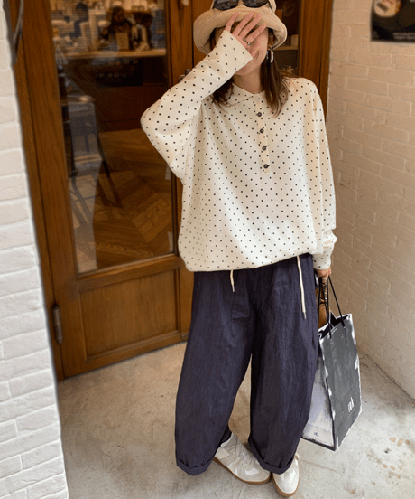 wide-leg harem pants / 2color　hm1242