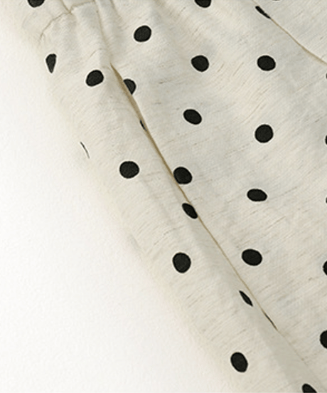 dot wide pants / 3color　hm2892