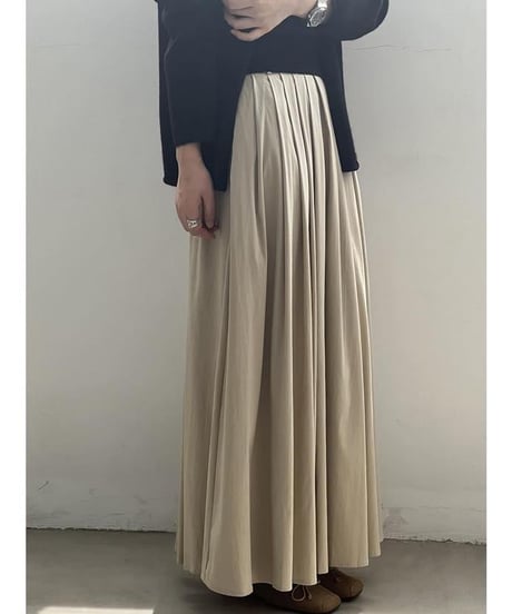 a-line long skirt / 2color　hm1740