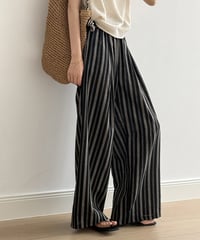flowy stripe palazzo　hm2224