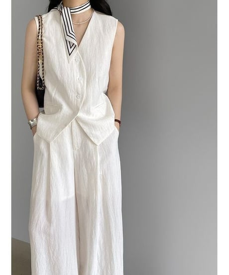 sleeveless set-up / 2color　hm2307