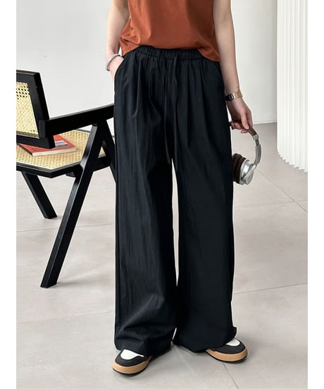 relaxed chino wide pants / 3color　hm2076