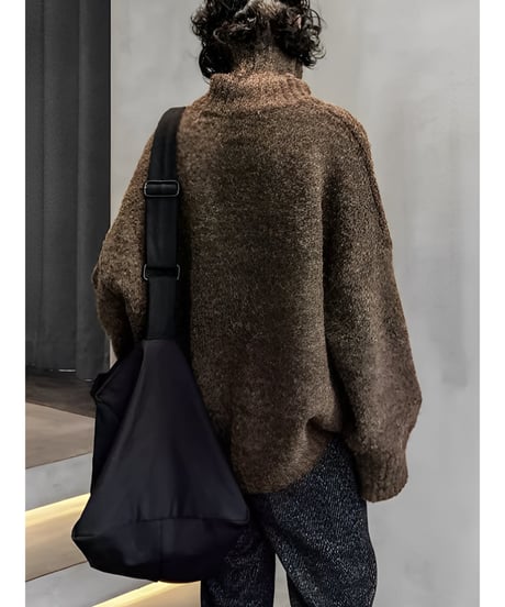 volume turtle knit / 2color　hm1875