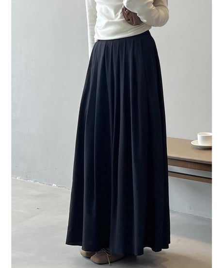 a-line long skirt / 2color　hm1740