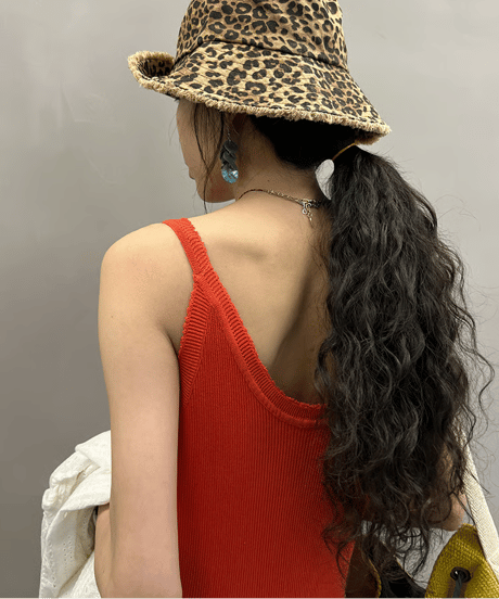 ribbed maxi dress / 2color　hm2349