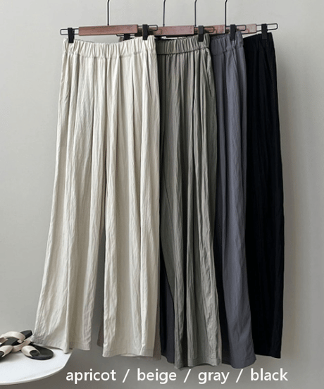 washer easy pants / 3color　hm1530