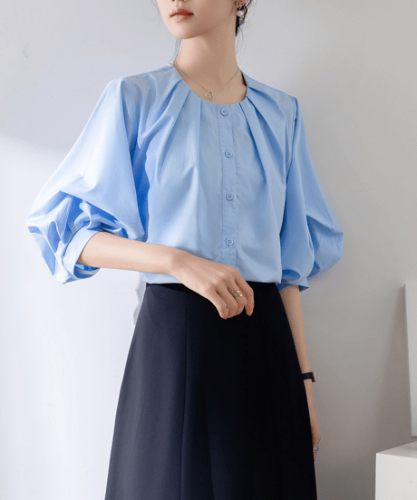 balloon sleeve blouse / 3color　hm1680