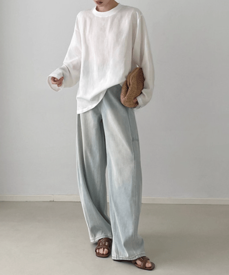 comfort long tee / 2color　hm2564
