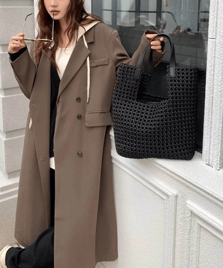 mesh tote bag / 2color　hm2247