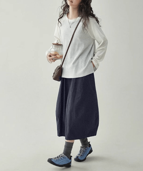a-line long skirt / 3color　hm2575
