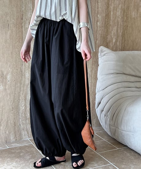 switching balloon pants / 2color　hm2236