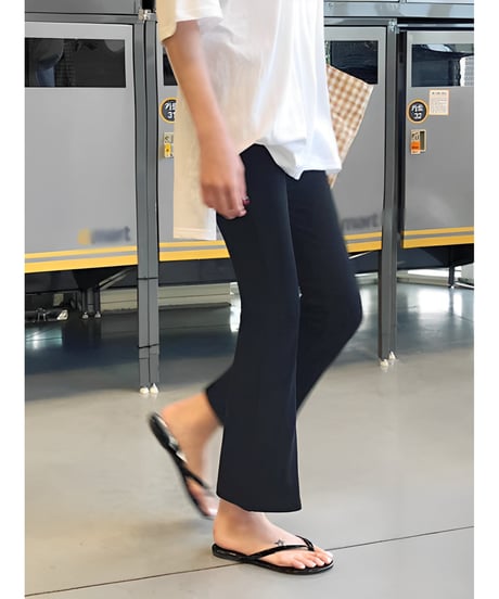 casual flared pants / 2color　hm1971
