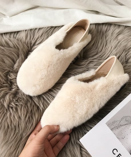 boa flat shoes / 3color　hm1766