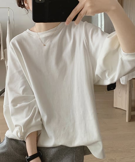 lantern sleeve top / 4color　hm1412