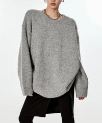 mixed yarn knit / 3color　hm2746
