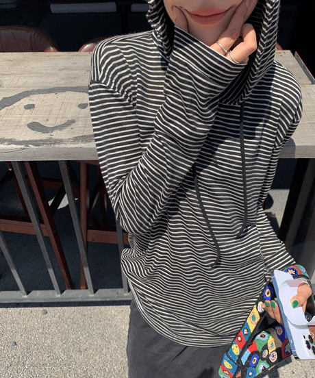 border light hoodie / 2color　hm1287