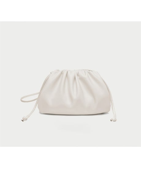 gathered clutch bag / 7color　hm2831
