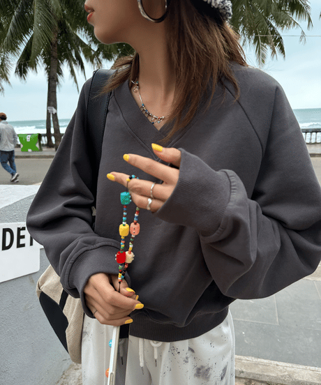 pullover sweat trainers / 2color　hm1342