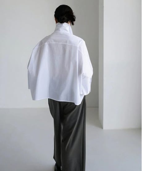 box sleeve cape shirt　hm2533
